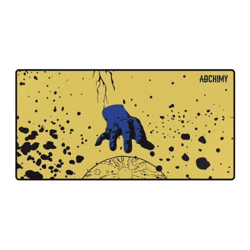 Desk Mats - Blue Hand